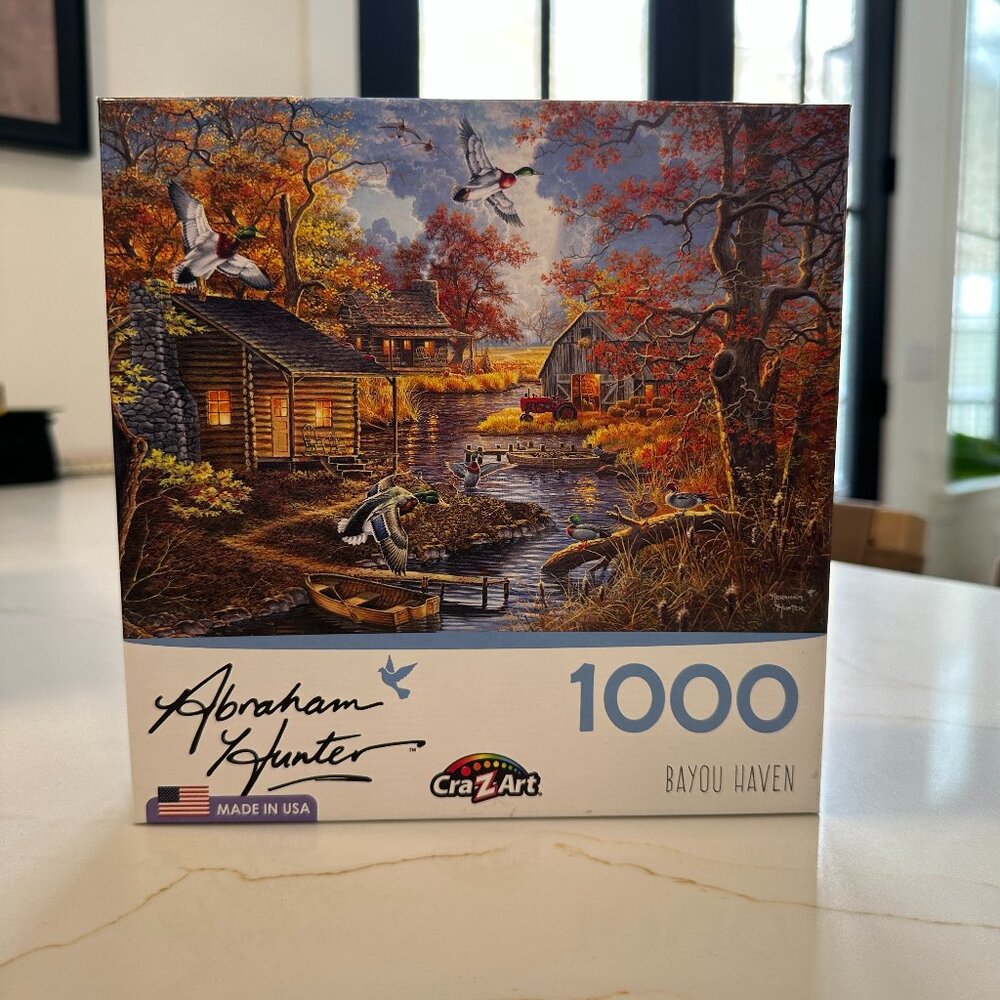 CraZArt Abraham Hunter 1000 Piece Puzzle